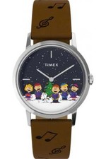 Timex Montre de Noël Marlin Automatic x Peanuts TW2W47200