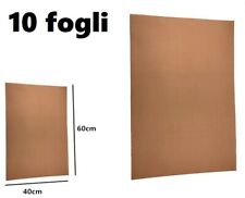 X 10 Feuilles Caoutchouc Lisse