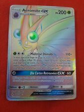 AEROMITE GX 216/214 PV200 FULL ART RAINBOW REVERSE HOLO CARTE POKEMON RARE VF FR