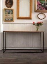 Console Plateau Hetre Massif