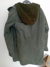 parka militaire kaki avec