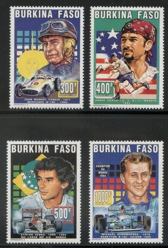 Burkina faso 1995 mnh - faso,