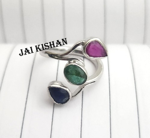 Bague argent massif 925 - 925, pierre