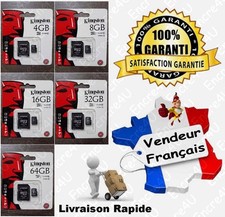 Carte Mémoire Micro SDHC 8 16