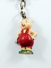 PORTE-CLES - JIM pour WALT DISNEY 1960s - LES 3 PETITS COCHONS - Vintage