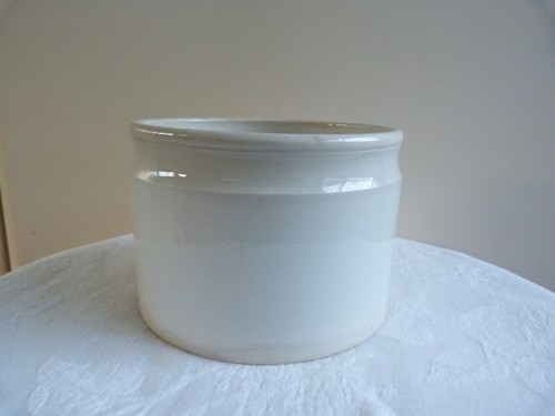 Pot confiture faience - , creil
