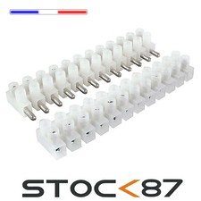 2710M#  barrette emboîtable femelle + barrette mâle 12 plots - domino 