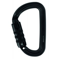 MOUSQUETON ASYMÉTRIQUE LÉGER VERROUILLAGE TRIACT-LOCK PETZL ESCALADE ALPINISME