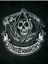 Sons of anarchy patch reaper crew Jax Teller SAMCRO SOA