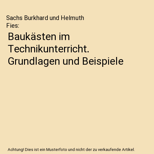 Baukästen - , im