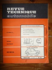 N360 N600 Revue Technique Honda Etat - Bon Etat Occasion