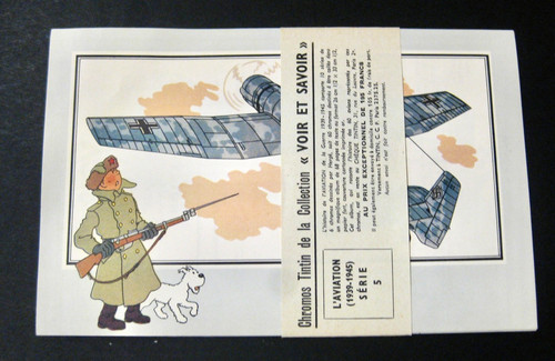 Hergé chromos histoire de - hergé, l'histoire