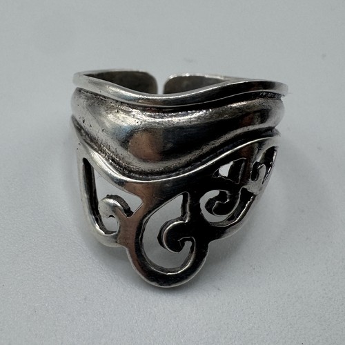 Bague vintage argent - ,