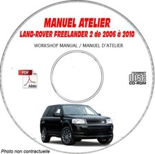 FREELANDER 2 06-10 - Manuel Atelier CDROM LAND-ROVER Anglais Expédition - --, S