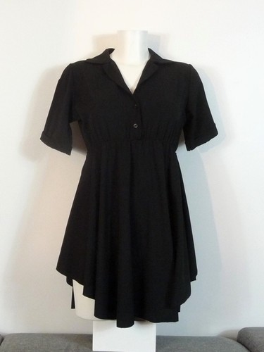 Robe tunique noir - tunique, à