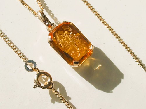 Beau pendentif ancien avec - beau,