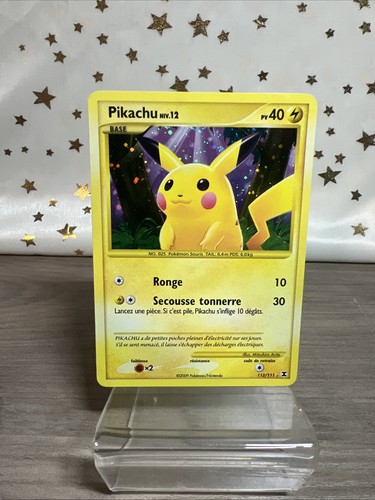 Carte pokémon pikachu - (cs2),