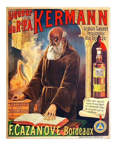 Affiche publicitaire vintage