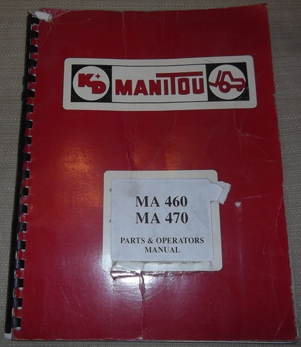 Manitou 460 470 chariot - manitou, ma-470