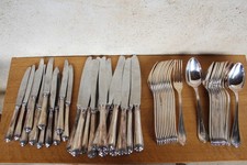 Ménagère Couverts Christofle Modèle Spatours Métal Argenté