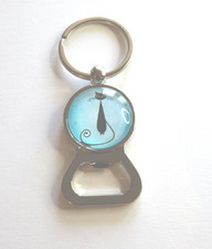 Porte clés décapsuleur chat