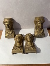 Ancien Lot De 4 Bronzes