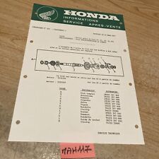 Honda moto 1977 125 S3 XL CG