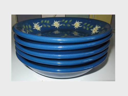 Assiettes vintage poterie - assiettes,