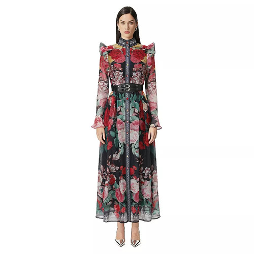 Robe longue élégante - robe,