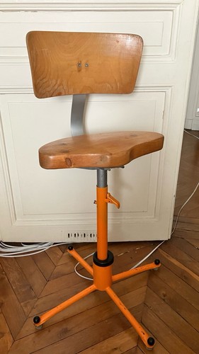 Chaise drabert vintage atelier - chaise,