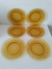 Ensemble 6 assiettes dessert