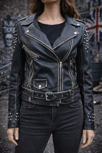 Perfecto biker clouté zara - perfecto,
