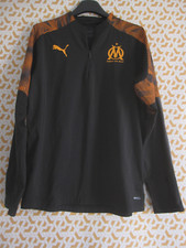 Maillot Puma Olympique Marseille OM 2019 zip top manche longue Enfant - 14 ans