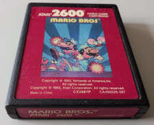 Jeu Atari 2600 "Mario Bros" en