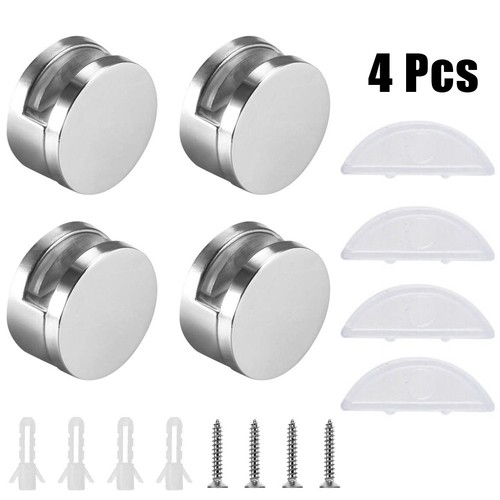 4pcs glass miroir - 4pcs-glass, support
