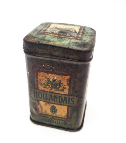 Ancienne boîte publicitaire - ancienne,