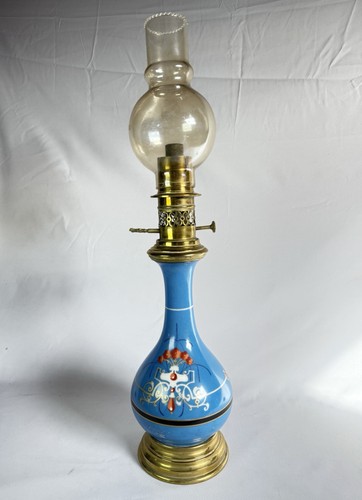 Ancienne lampe pétrole en - ancienne,