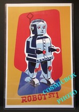 AFFICHE poster PopCorn - ROBOT ST1 - First édition - mecha Japan - Robert Lesser