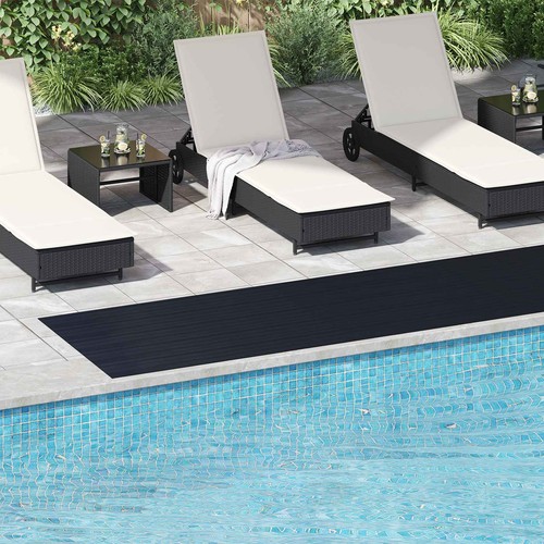 Tapis sol noir caoutchouc - de,