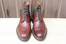 BOOTS BOTTINES HESCHUNG "GINKGO" CUIR 7 / 41 BON ETAT MEN'S SHOES 750€