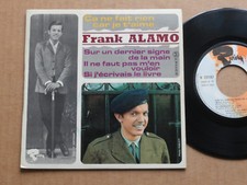 DISQUE 45T DE FRANK ALAMO  "