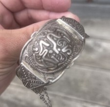 Bracelet Arabe Ancien Maroc Algérie Bijoux Argent Argenté ?