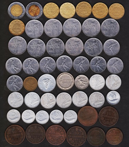 Lot pieces italie - 53,