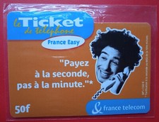 ticket de téléphone  France