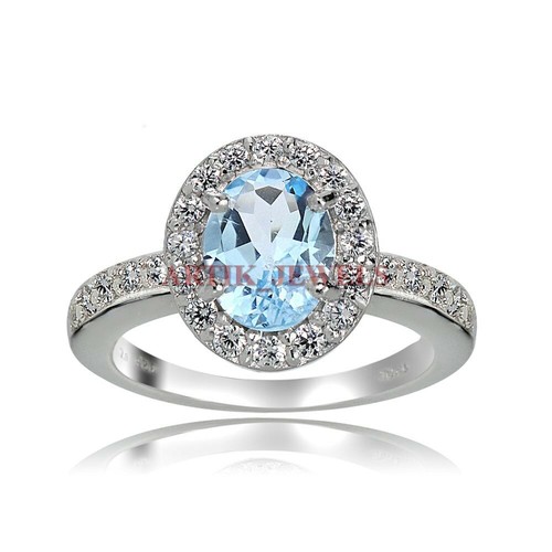 Naturel suisse bleue gemme - bleue,