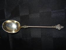 Longue cuillère argent style