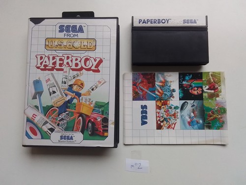 Paperboy sur sega - sur, master
