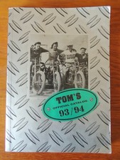 Catalogue Tom's 1993/94 MOTO Harley davidson Pièces détachées accessoires 