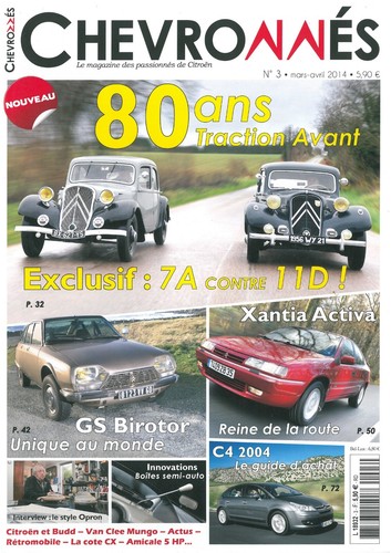 Chevronnés citroen - n°3,