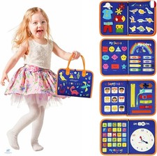 GOOJOOY Montessori Busy Board